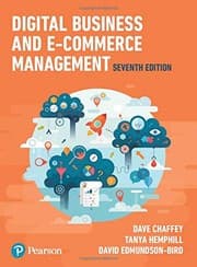 Obálka knihy Digital Business and E-Commerce Management