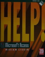 Obálka knihy Help! Microsoft Access