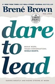 Obálka knihy Dare to lead
