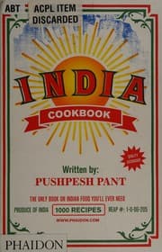 Obálka knihy India cookbook