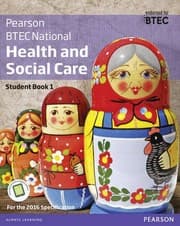 Obálka knihy BTEC National Health and Social Care Student Book 1