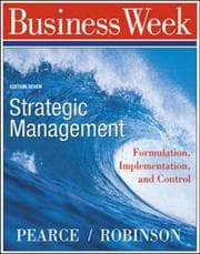 Obálka knihy Strategic management