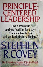 Obálka knihy Principle-Centered Leadership