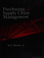 Obálka knihy Purchasing and supply chain management