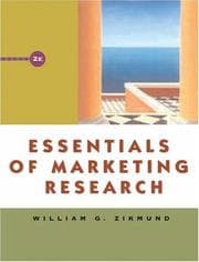 Obálka knihy Essentials of marketing research