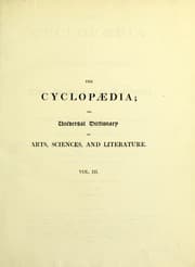 Obálka knihy The cyclopaedia ; or, universal dictionary of arts, sciences and literature