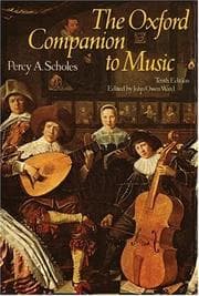 Obálka knihy The Oxford companion to music