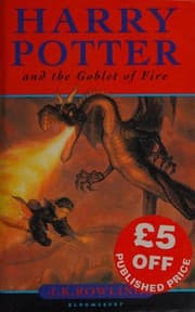 Obálka knihy Harry Potter and the Goblet of Fire
