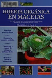 Obálka knihy Huerta orgánica en macetas