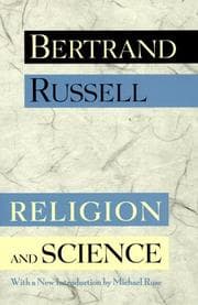 Obálka knihy Religion and science