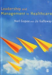 Obálka knihy Leadership and Management in Healthcare