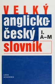 Obálka knihy Velký anglicko-český slovník