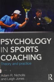 Obálka knihy Psychology in sports coaching
