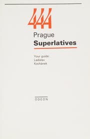 Obálka knihy 444 Prague superlatives