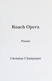 Obálka knihy Roach opera