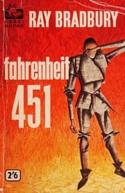 Obálka knihy Fahrenheit 451