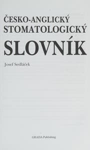 Obálka knihy Česko-anglický stomatologický slovník
