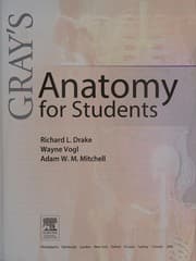 Obálka knihy Gray's anatomy for students