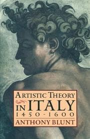 Obálka knihy Artistic theory in Italy, 1450-1600