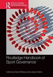 Obálka knihy Routledge Handbook of Sport Governance
