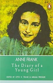 Obálka knihy The Diary of a Young Girl- Anne Frank