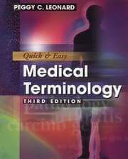 Obálka knihy Quick & easy medical terminology