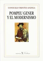 Obálka knihy Pompeu Gener y el modernismo