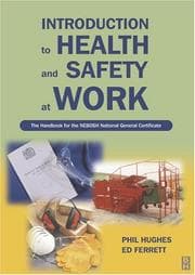 Obálka knihy Introduction to health and safety at work