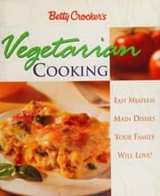Obálka knihy Betty Crocker's vegetarian cooking