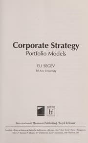 Obálka knihy Corporate Strategy