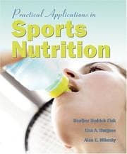 Obálka knihy Practical applications in sports nutrition