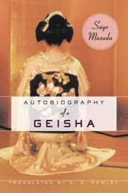 Obálka knihy Autobiography of a Geisha
