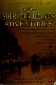 Obálka knihy The Mammoth Book of New Sherlock Holmes Adventures