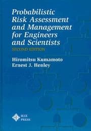 Obálka knihy Probabilistic risk assessment and management for engineers and scientists