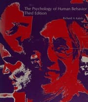Obálka knihy The psychology of human behavior