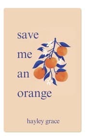 Obálka knihy Save me an orange