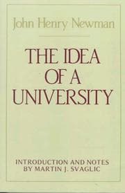 Obálka knihy The idea of a university