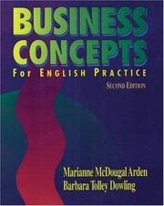 Obálka knihy Business concepts for English practice
