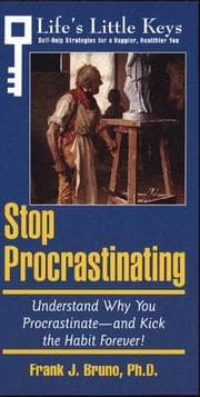 Obálka knihy Stop procrastinating