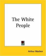 Obálka knihy The White People