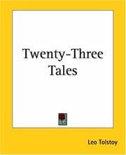 Obálka knihy Twenty-three tales