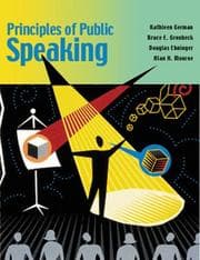 Obálka knihy Principles of public speaking