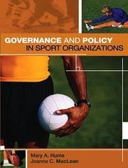 Obálka knihy Governance and Policy in Sport Organizations