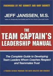 Obálka knihy The Team Captain's Leadership Manual
