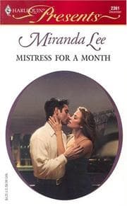 Obálka knihy Mistress For A Month