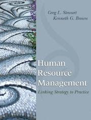 Obálka knihy Human resource management