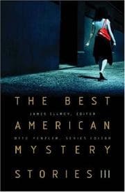 Obálka knihy The Best American Mystery Stories 2002