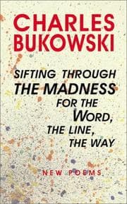 Obálka knihy sifting through the madness for the Word, the line, the way