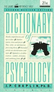 Obálka knihy Dictionary of psychology