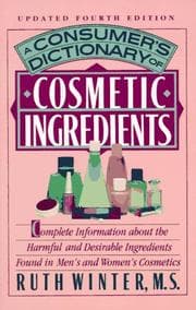 Obálka knihy A consumer's dictionary of cosmetic ingredients